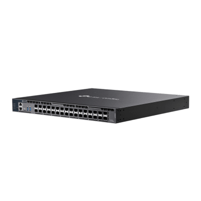 Switch Gestionado L3+ / 26 Puertos 10G SFP+ + 6 Puertos 10G/5G SFP28 / 820 Gbps Capacidad Conmutación / 410 Gbps Ancho Banda / Apilamiento 4 Unidades / Redundancia PSU / Montaje Rack - Image 3