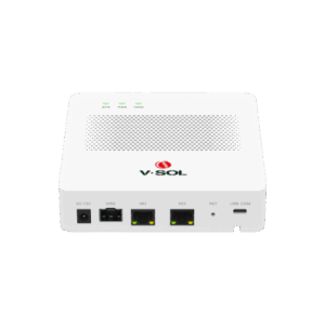 Mini OLT de 1 Puerto GPON SC/UPC con 3 puertos Uplink (2 puertos Gigabit Ethernet + 1 puerto SFP/SFP+) , hasta 64 ONUs / ONTs