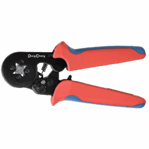Pinza de 6" para Ponchar / Prensar Conectores de Casquillo o Ferrules 26-8 AWG.