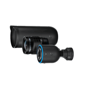 UniFi Protect AI DSLR – Cámara 4K PoE+ para Interior/Exterior con Sensor de Alta Sensibilidad, Lente Fija Gran Angular de 17 mm y Analítica Avanzada por IA