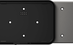 Adaptador de Montaje SUNMI CPad / Compatibilidad VESA y Caja 86mm / Conectividad USB Alimentación y Datos / Fijación Segura con Cerradura / Botón Liberación Rápida