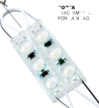 Módulo LED Resistente a Intemperie / 4500 Lúmenes / 110V / Luz Blanca 6 500 K / Hasta 20 Módulos en Serie / No Requiere Transformador. - Image 4