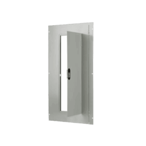Puerta (frente) montaje sobreponer para tableros tipo P1, 18 circuitos.