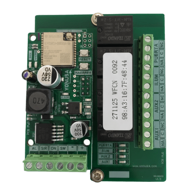 Tarjeta de Comunicación Wi-Fi / Control Remoto de Cercos Eléctricos / Salidas de Relé ON-OFF / Aplicación Yonussa Plus / Configuración WiFi 2.4GHz / 5 Salidas de Control - Image 2