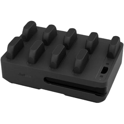 Estación de Carga 10 Bays / Para Jabra Perform 75 / Alimentación 12V / Carga Simultánea Múltiple / LED Indicadores / Certificaciones Internacionales (14217-10)) - Image 2