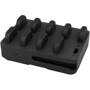 Estación de Carga 10 Bays / Para Jabra Perform 75 / Alimentación 12V / Carga Simultánea Múltiple / LED Indicadores / Certificaciones Internacionales (14217-10))