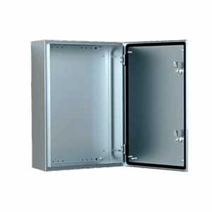 Gabinete de Acero Inoxidable 304L ASR IP66 / 600x400x210 mm (23.6x15.7x8.3 in) / 2 Cerraduras / Montaje Placa 2 mm