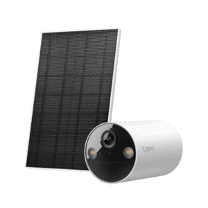 Kit Cámara Seguridad Solar / 2K 3MP (2304×1296 px) / Visión Nocturna Color / Batería 6400 mAh 180 Días / IP65 / Panel Solar Integrado / Detección IA Personas / Audio Bidireccional