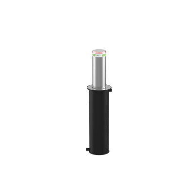 Bolardo Automático de Seguridad / Hidráulico / 219 mm Diámetro / Elevación 600 mm (23.6 in) / 4 Segundos Operación / IP68 / Control Remoto 100 m (328 ft) / LED Integrado - Image 2