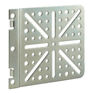 Soporte (Bracket) Universal de Acero para Montaje de PDU (Regleta Vertical) en Gabinetes y Racks
