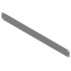 Tapa Ciega para Rack / 1 Unidad (1U) / 19 Pulgadas / Acero Calibre 14 / Pintura Electrostática Blanca / 483 x 44 mm (19 x 1.73 in)