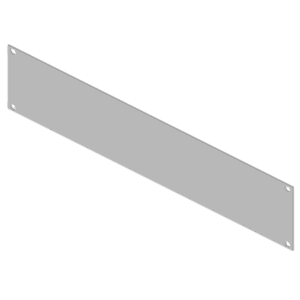 Tapa Ciega para Rack 19 in / 2 Unidades (2U) / Acero Calibre 14 / 483 mm x 88 mm (19.02 in x 3.46 in) / Pintura Electrostática Blanca / Componente Pasivo