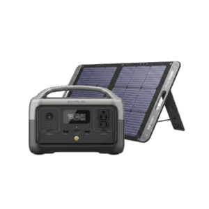 Estación de Energía Portátil / 256 Wh LFP / Inversor Onda Sinusoidal Pura 300 W / Panel Solar 200 W / USB-C 60 W / IP67 / Wi-Fi