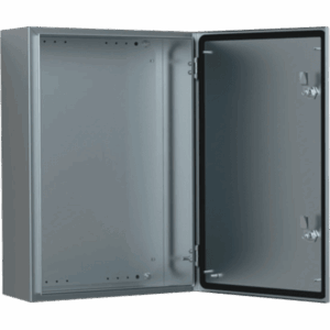 Gabinete de Acero Inoxidable 304L ASR IP66 / 500x500x210 mm (19.7x19.7x8.3 in) / 1 Cerradura / Montaje Placa 2 mm