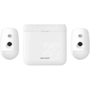 (AX PRO) KIT de Alarma AX PRO 96 Zonas / Incluye: 1 Hub 96 Zonas con GSM y Batería de Respaldo / 2 Detectores de Movimiento con Cámara (PIRCAM) / Compatible con Hik-Connect P2P
