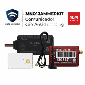 KIT comunicador MN01LTEM + ECO5LITE + SIM500MB2Y / Detección de JAMMER