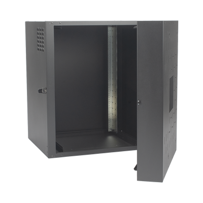 Gabinete de Montaje en Pared / Acero 14/16 Gauge / Capacidad 91 kg (200 lb) / 12U-24U / Profundidad 610-762 mm (24-30 in) / Puerta con Cerradura / Gestión de Cables / Cumplimiento EIA/ECA-310-E / UL 60950 / NEMA Tipo 1 / IP20 - Image 4