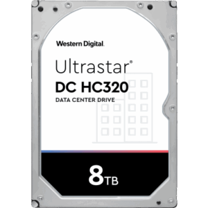 Disco Duro Enterprise 8 TB / Wester Digital (WD) / Serie Ultrastar / Recomendado para Data Center y NVRs de Alta Capacidad / Alto Performace