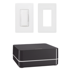 Kit de Control de Iluminación / Hasta 100 Dispositivos Inalámbricos / Atenuador 600 W Incandescente / 150 W LED / Control por App y Voz / Ethernet