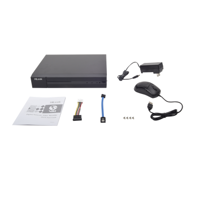 DVR 1080P Lite Pentahibrido / 4 Canales TURBOHD + 1 Canal IP / 1 Bahía de Disco Duro / H.264+ / 1 Canal de Audio / Salida de Vídeo Full HD - Image 2