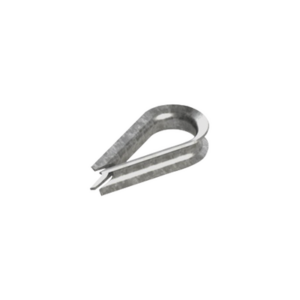 Guardacabos/cuello 3/8" acero electro galvanizado