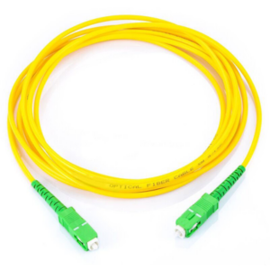Jumper de Fibra Óptica / Monomodo SC/APC-SC/APC Simplex / 1 m (3.28 ft) / Forro PVC / 2 mm