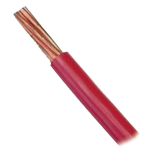Cable Eléctrico THW-LS / 16 AWG / 19 Hilos Trenzados / Cobre Suave / PVC Autoextinguible / 100 m (328.08 pies) / Rojo