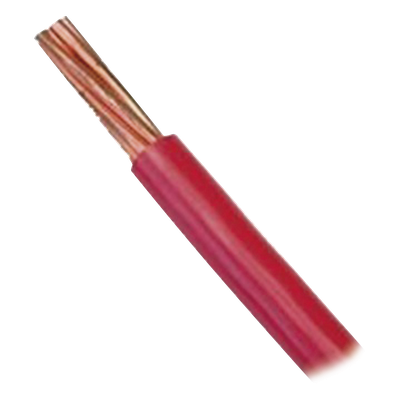 Cable Eléctrico THW-LS / 16 AWG / 19 Hilos Trenzados / Cobre Suave / PVC Autoextinguible / 100 m (328.08 pies) / Rojo