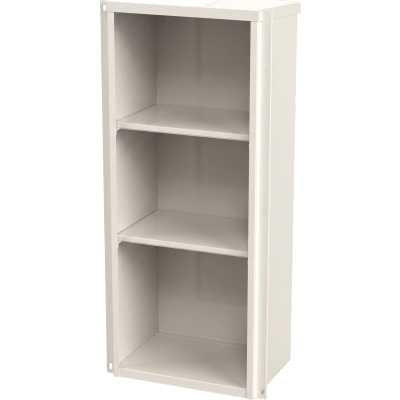 Gabinete Abierto / 3 Niveles / Sin Puerta / Acero Galvanizado / 400 x 1060 x 300 mm (15.7 x 41.7 x 11.8 in)