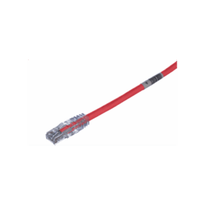 Cable de Parcheo TX6, UTP Cat6, 24 AWG, CM/LSZH, Color Rojo, 1 ft