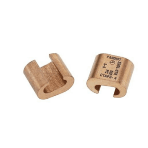 Conector de compresión tipo C StructuredGround, Conductor de cobre 1/0 Awg - 2/0 Awg, 1pz.