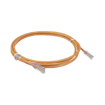 Cable de Parcheo TX6, UTP Cat6, 24 AWG, CM, Color Naranja, 1.52 Metros (5 Pies) - Image 2