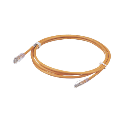 Cable de Parcheo TX6, UTP Cat6, 24 AWG, CM, Color Naranja, 1.52 Metros (5 Pies) - Image 3