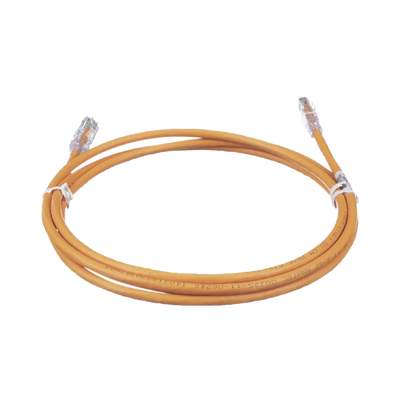 Cable de Parcheo TX6, UTP Cat6, 24 AWG, CM, Color Naranja, 1.52 Metros (5 Pies) - Image 4