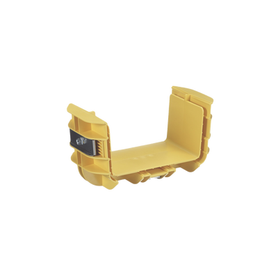 Acoplador para Canaleta / 6 x 4 pulgadas (152.4 x 101.6 mm) / Sin Herramientas / ABS Resistente / Alta Visibilidad - Image 2
