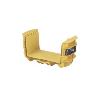 Acoplador para Canaleta / 6 x 4 pulgadas (152.4 x 101.6 mm) / Sin Herramientas / ABS Resistente / Alta Visibilidad - Image 3
