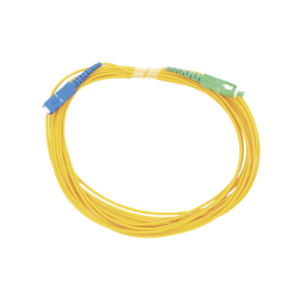 Jumper de Fibra Óptica / Monomodo OS2 G.652D / SC/UPC-SC/APC / Simplex 2mm / 5 m (16.40 ft) / PVC Amarillo