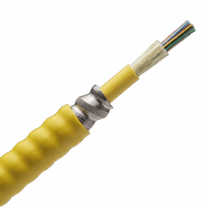 Cable de Fibra Óptica / 12 Hilos / Monomodo OS2 / Interior / Armado Tight Buffered 900 µm / OFCR Riser / Precio Por Metro