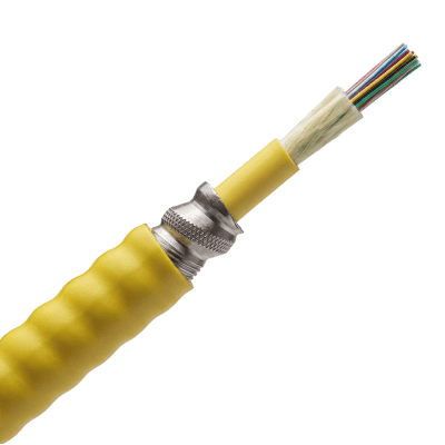 Cable de Fibra Óptica / 12 Hilos / Monomodo OS2 / Interior / Armado Tight Buffered 900 µm / OFCR Riser / Precio Por Metro