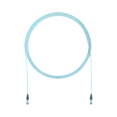 Cable de Interconexión MPO / 12 Fibras OM4 / Pan-MPO Hembra-Hembra / Polaridad A / LSZH / 20 m (65.62 ft)