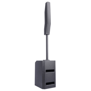 Sistema Line Array Activo Portátil / 1200 W RMS / Woofer 12'' / 8 Drivers 3.5'' / SPL Máx 128 dB / Cobertura 140°H x 40°V