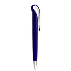 Pluma de Tinta Negra/ Fabricada de Plástico / Lock