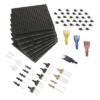 Kit de Inicio para Tableros de Arneses / 145 Piezas Surtidas / Componentes Modulares y Reutilizables / Sistema Quick-Build