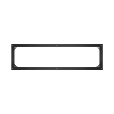 Montaje de Pared para 2 Paneles LED / Aluminio / Interior / Diseño 1x2 / 4 kg / Compatible MWF, GWF, CWF, ZWDB