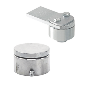 Kit de Bivelo y Tejuelo / Acero Galvanizado / 650 kg / 220,000 Ciclos / 2.13 ft Puertas