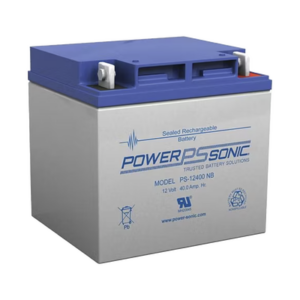 Batería de Respaldo AGM/VRLA / 12V / 40AH / Terminales NB4 / Vida Útil 5 Años / Caja ABS Resistente a Impactos