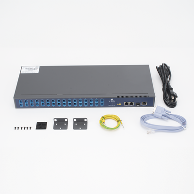 OLT GPON / 1 Puerto PON con Splitter 1:32 / 3 Uplink (2 GE + 1 SFP/SFP+) / Hasta 128 ONUs / 20 km / 1.73 ft Rack - Image 5