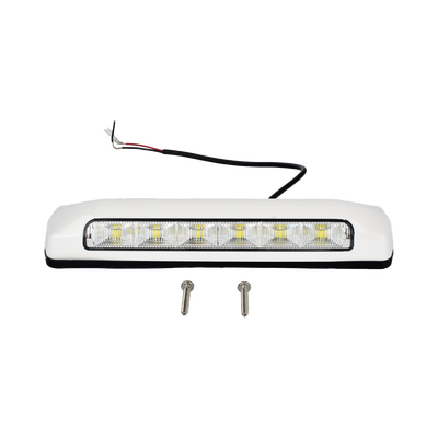 Luz de Escena LED / 6 LED / 75 lm / IP67 / 12-24 VCC / 0.1 A / 203 x 41 x 29 mm / 8 x 1.6 x 1.1 in / -30°C a +50°C / Bisel Blanco - Image 4