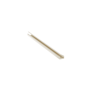 Canaleta de PVC Rígida / 38.4 x 24 mm / 2438 mm (8 ft) de Largo / UL94V-0 / Adhesiva Sin Herramientas / 13 Cables Cat6