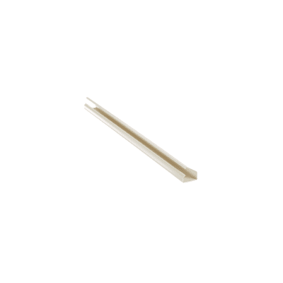 Canaleta de PVC Rígida / 38.4 x 24 mm / 2438 mm (8 ft) de Largo / UL94V-0 / Adhesiva Sin Herramientas / 13 Cables Cat6